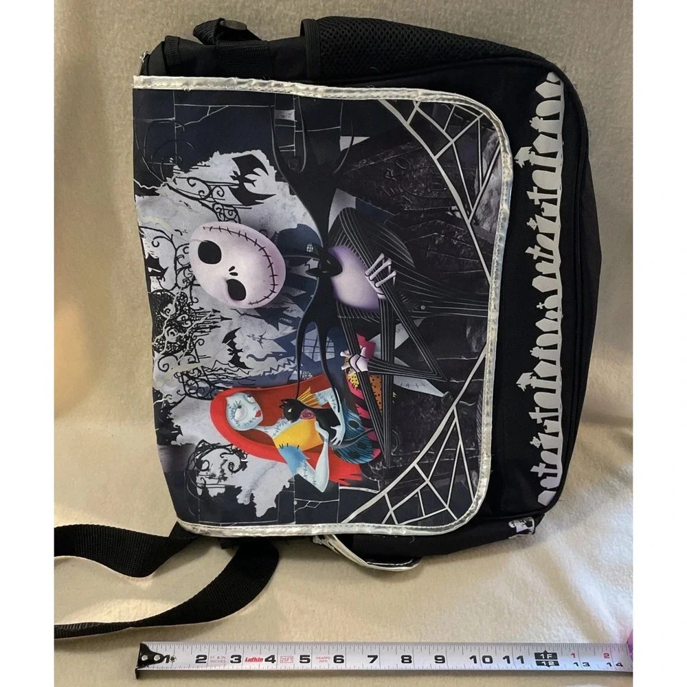 Disney Nightmare Before Christmas Jack Skellington Sally Messenger Laptop Bag